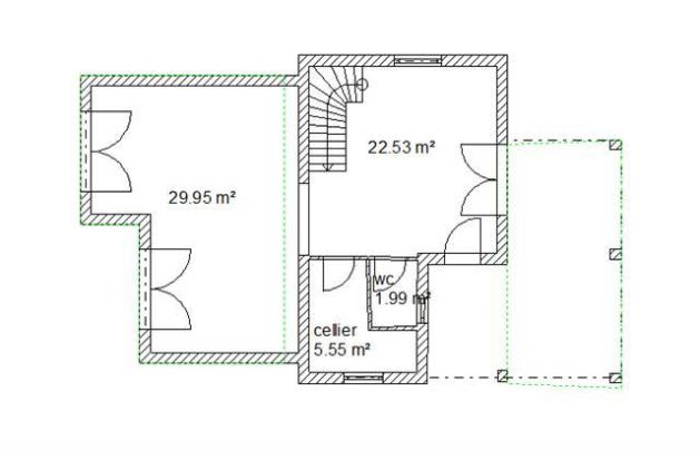 Plan interieur plan espagnia rdc