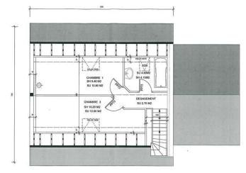 Plan maison etage modele jumella